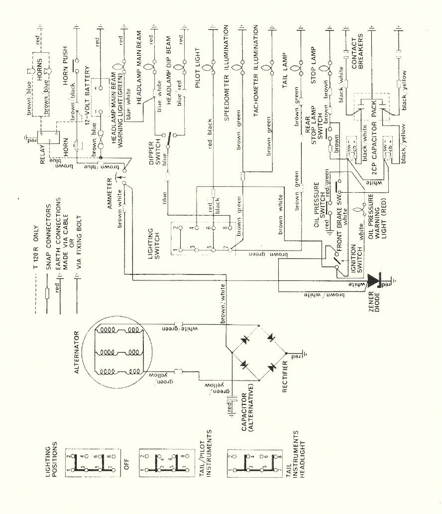 Wiring Diagram For 1976 Tr6 Starter Motor from triumphbonneville120.co.uk